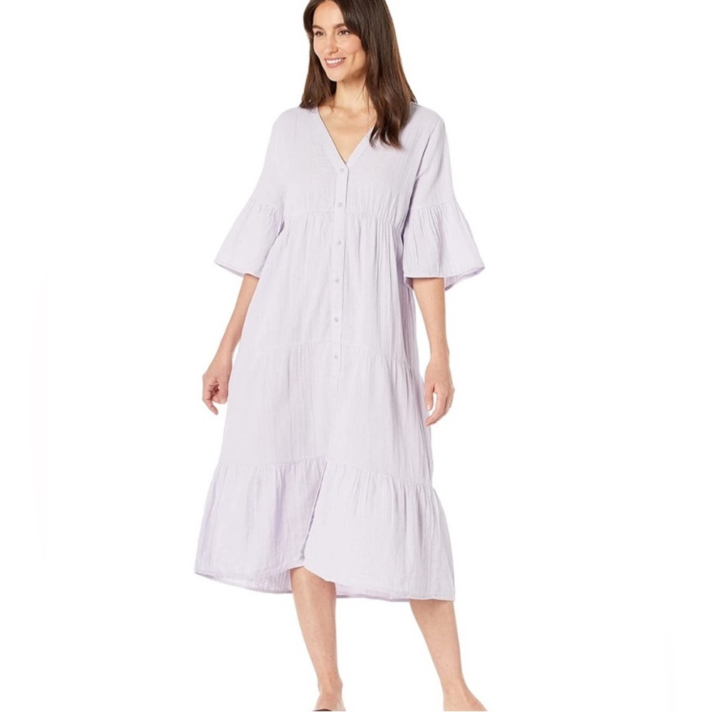 Pact Women's Midi Dress - Light Purple